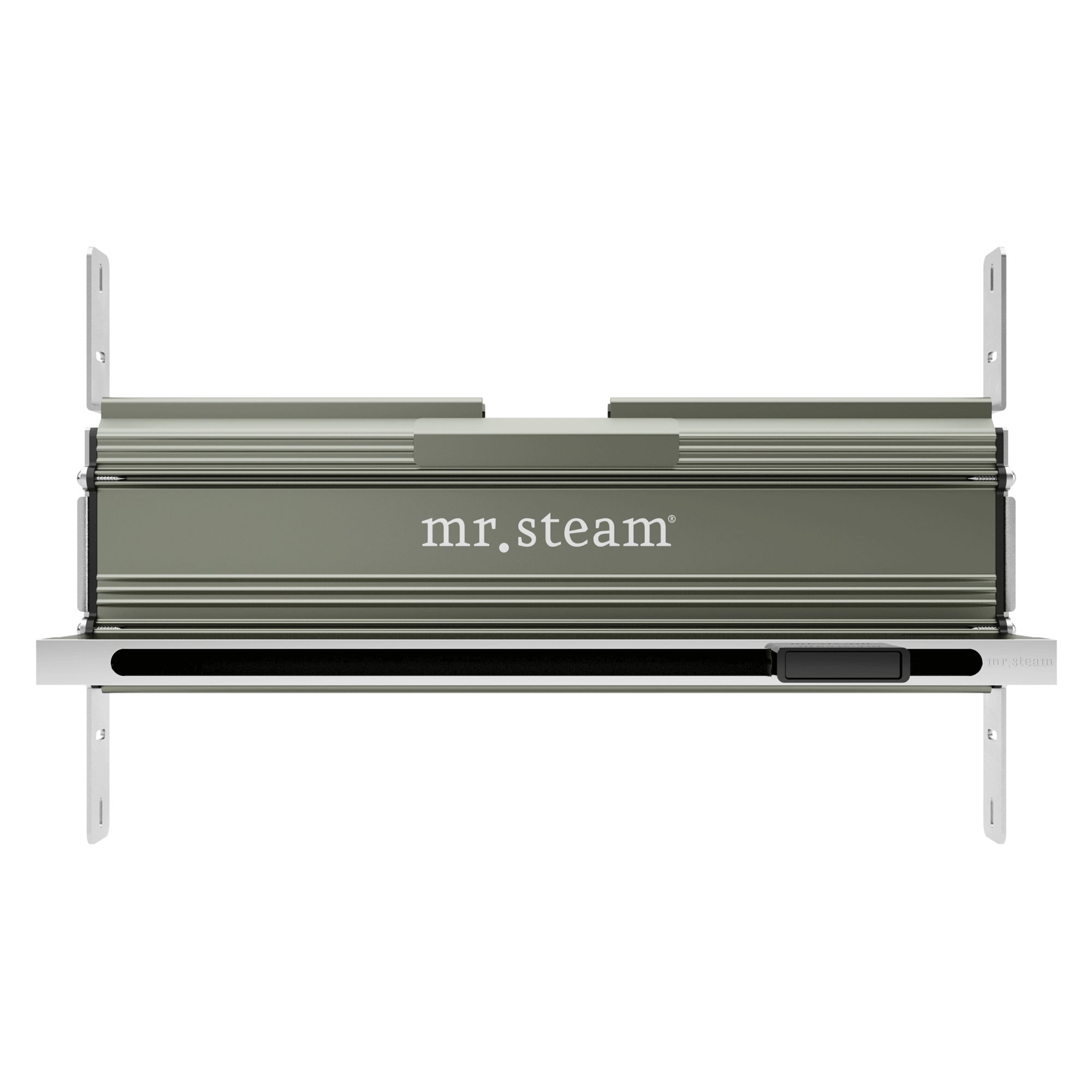 Mr. Steam CT 12 kW (12000 W) Steam Shower Generator Package with TempoFlex Control in Black Polished Chrome