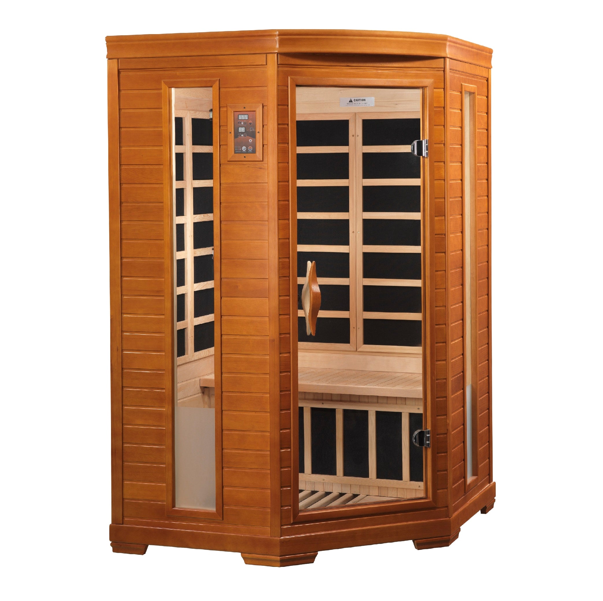 Golden Designs Dynamic Heming 2 Person Low EMF Far IR Sauna (DYN-6225-02)