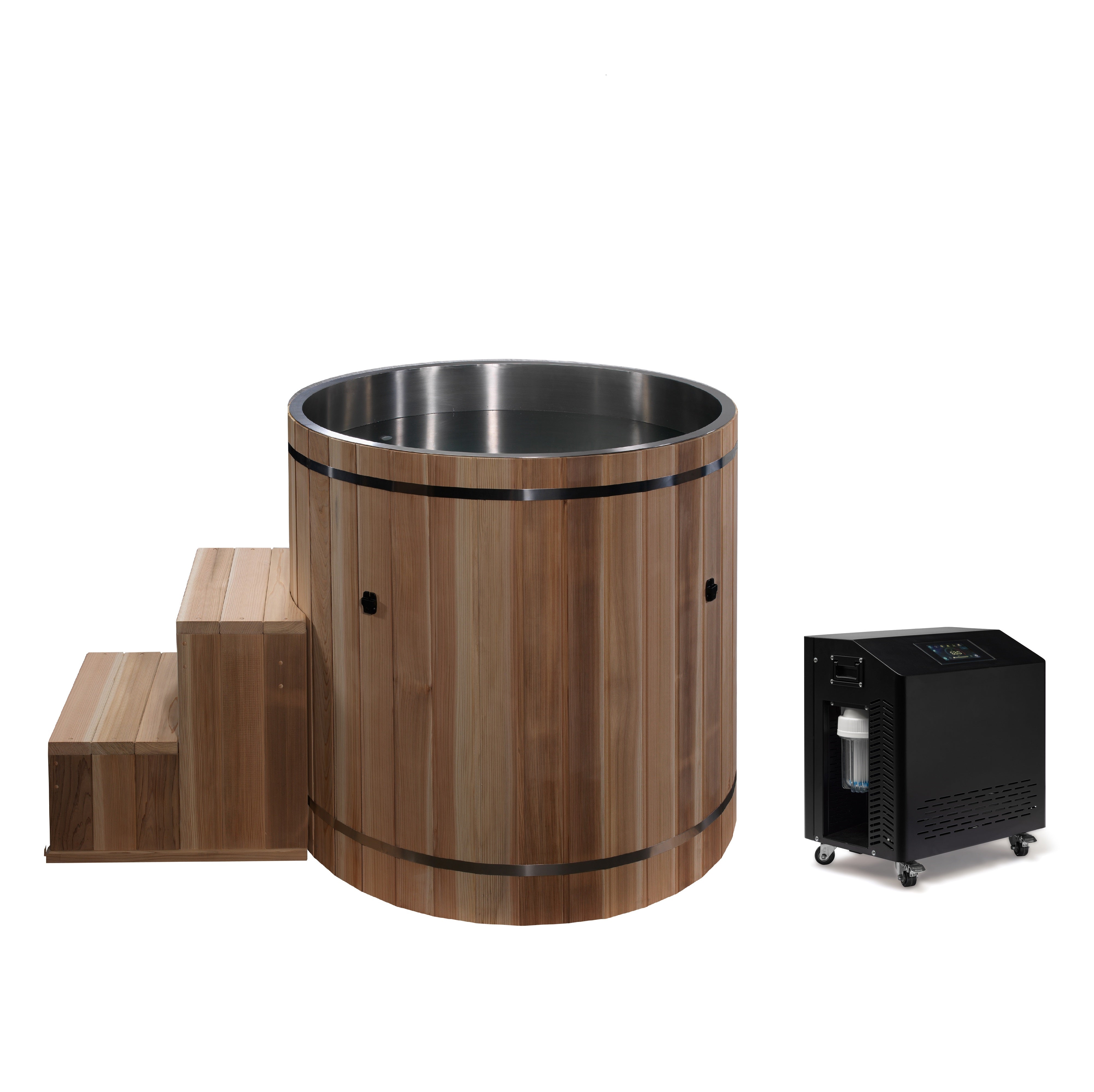 Dynamic Cold Therapy Barrel 316 Stainless Steel Cold Plunge Tub
