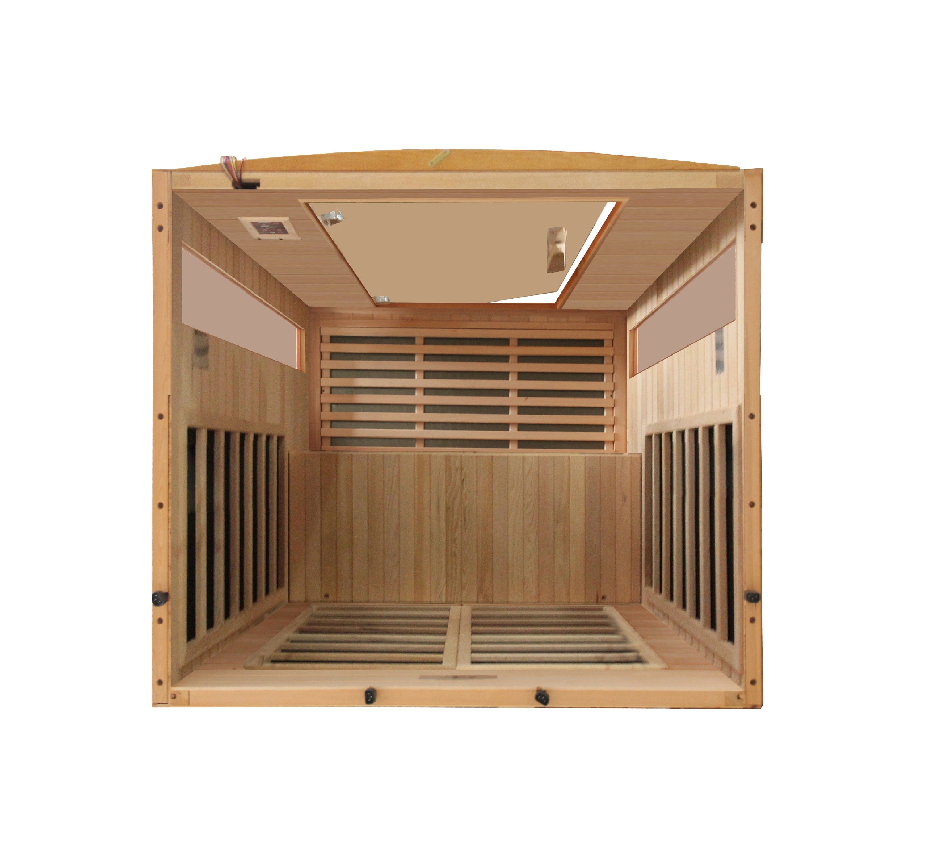 Golden Designs Dynamic Versailles 2 Person Low EMF Far IR Sauna (DYN-6202-03)