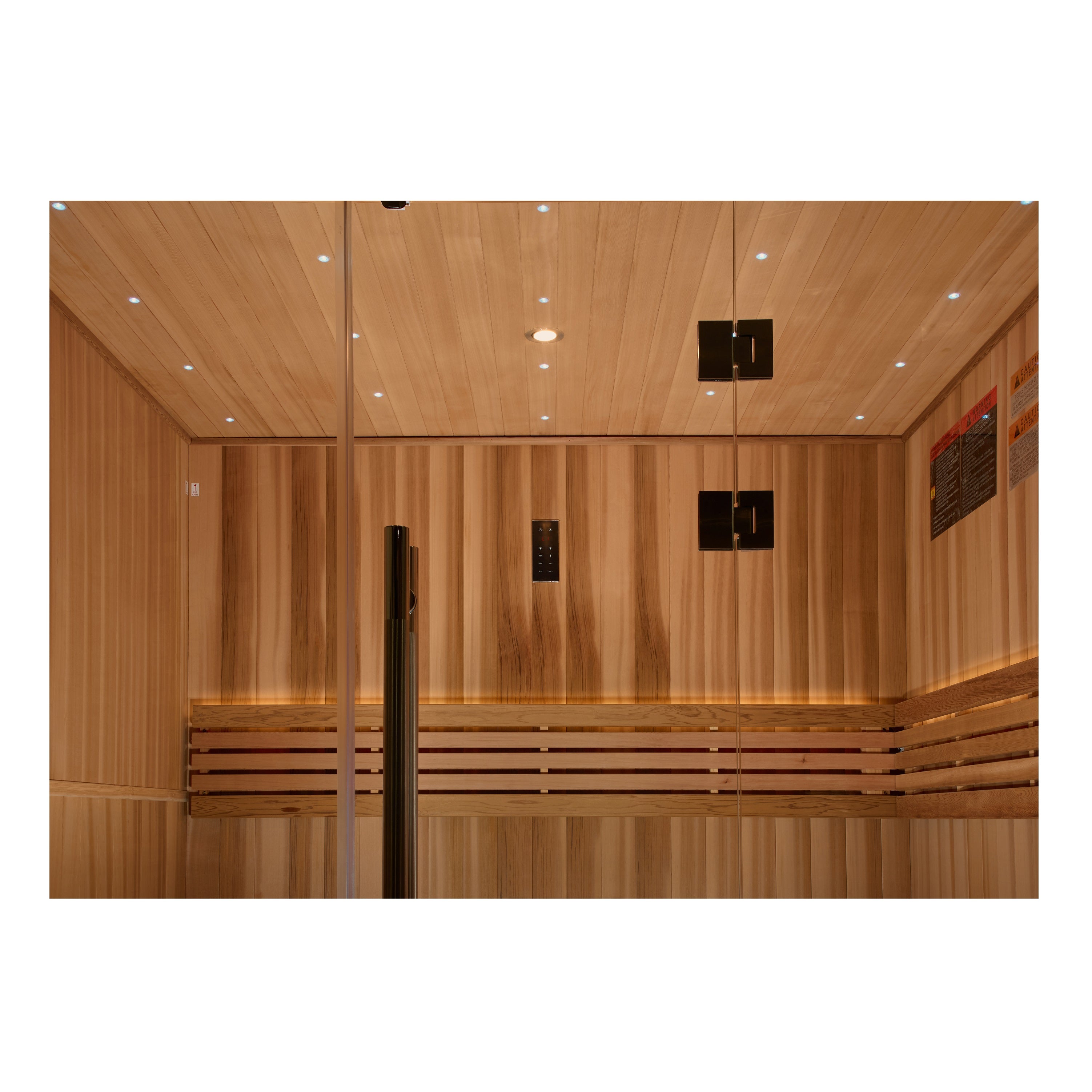 Golden Designs 2025 Updated Copenhagen 3 Person Traditional Sauna (GDI-7389-02)