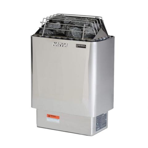 Harvia Kip Series 6kW Stainless Steel Sauna Heater at 208V 3PH