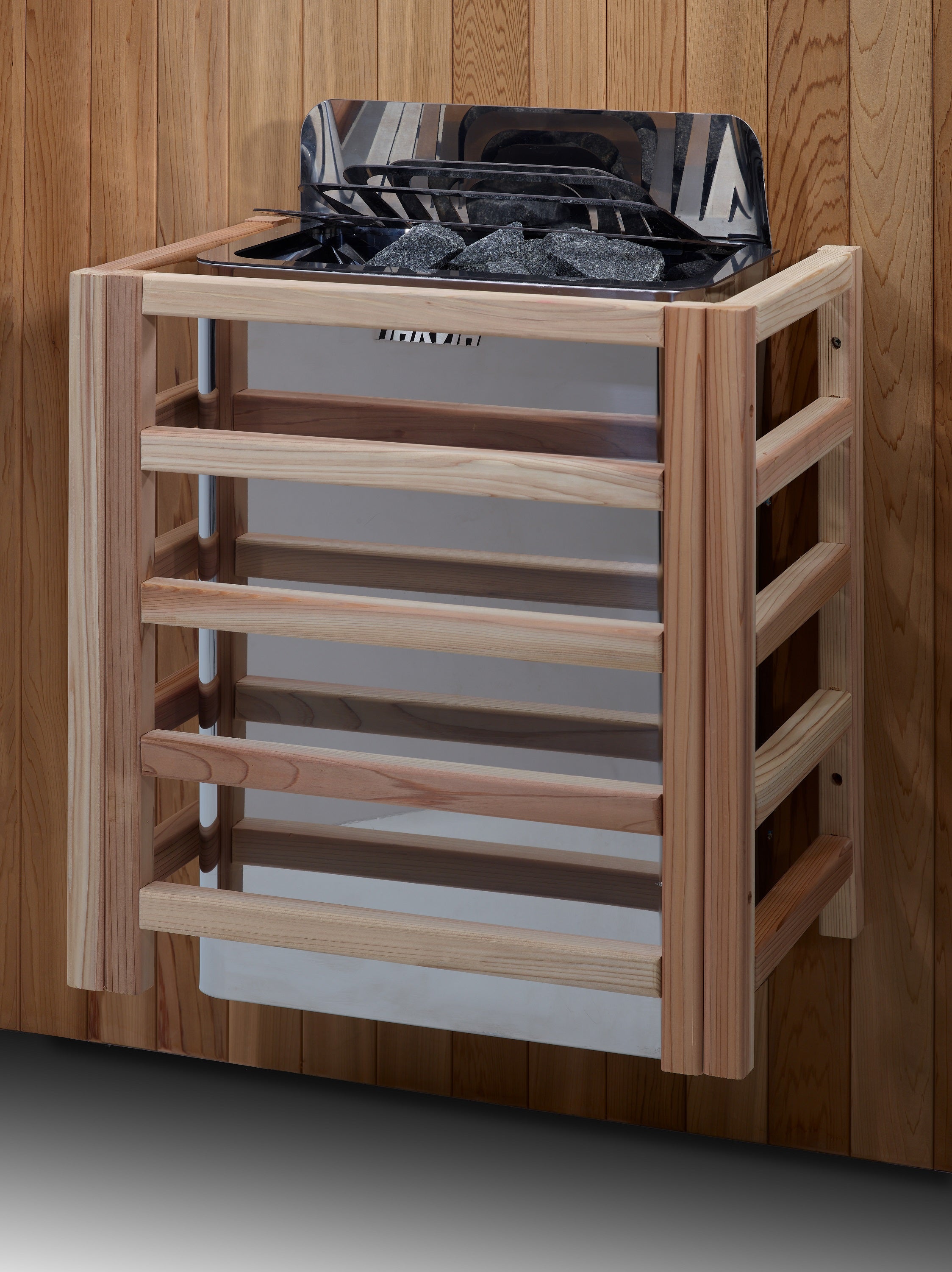 Golden Designs Zurich 4 Person Barrel with Bronze Privacy View Traditional Sauna (GDI-B024-01)