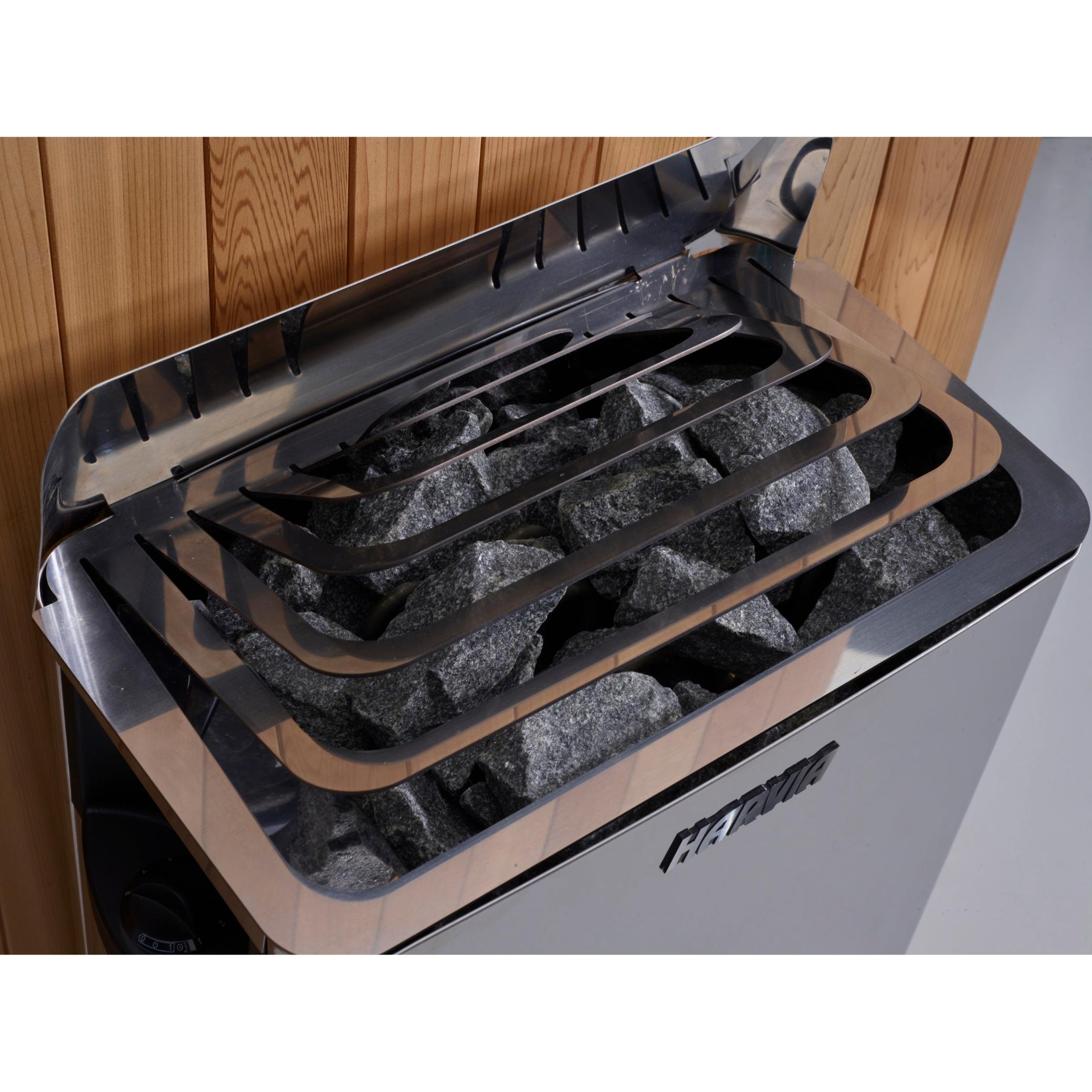 Golden Designs 2025 Soria 3 Person Hybrid Sauna (Indoor) Full Spectrum and Harvia Traditional Stove (GDI-8330-01)