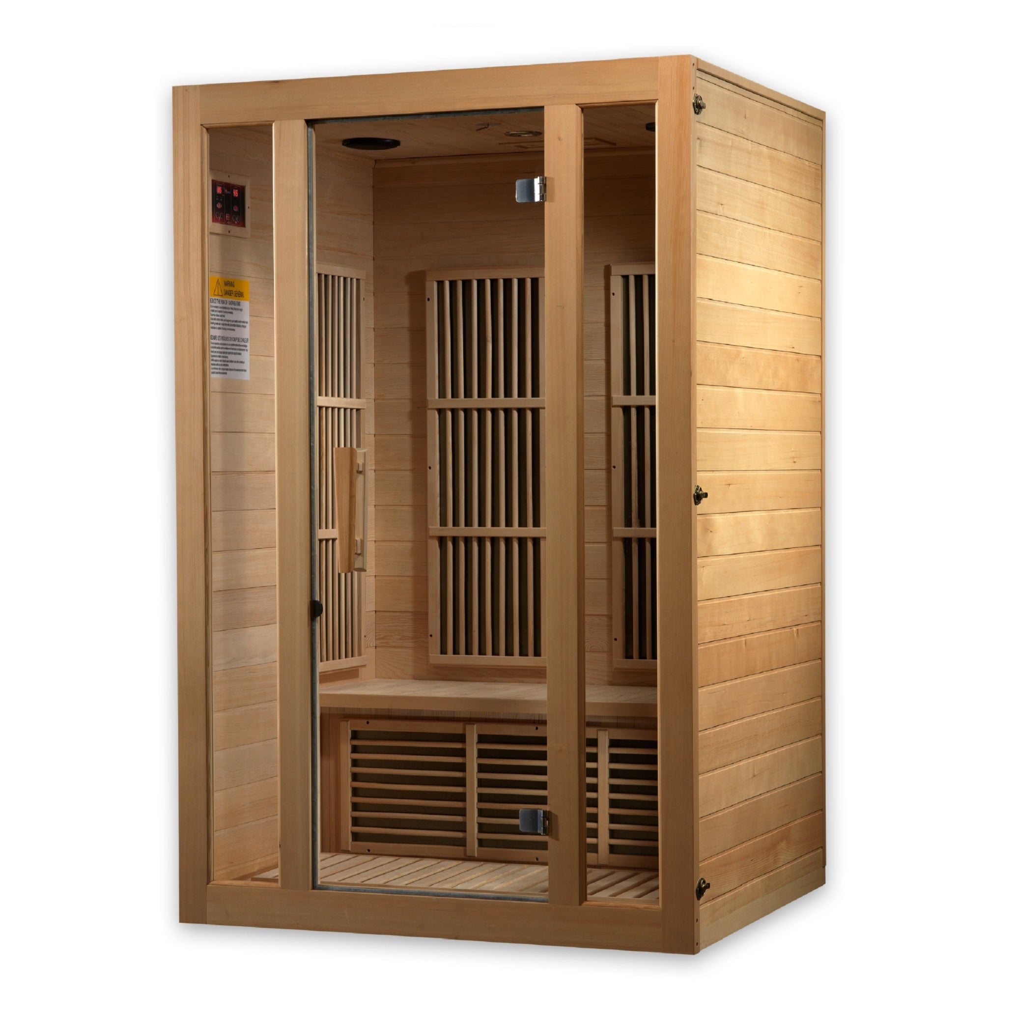 Golden Designs Maxxus "Seattle" 2 Person Low EMF FAR IR Sauna (MX-J206-01)