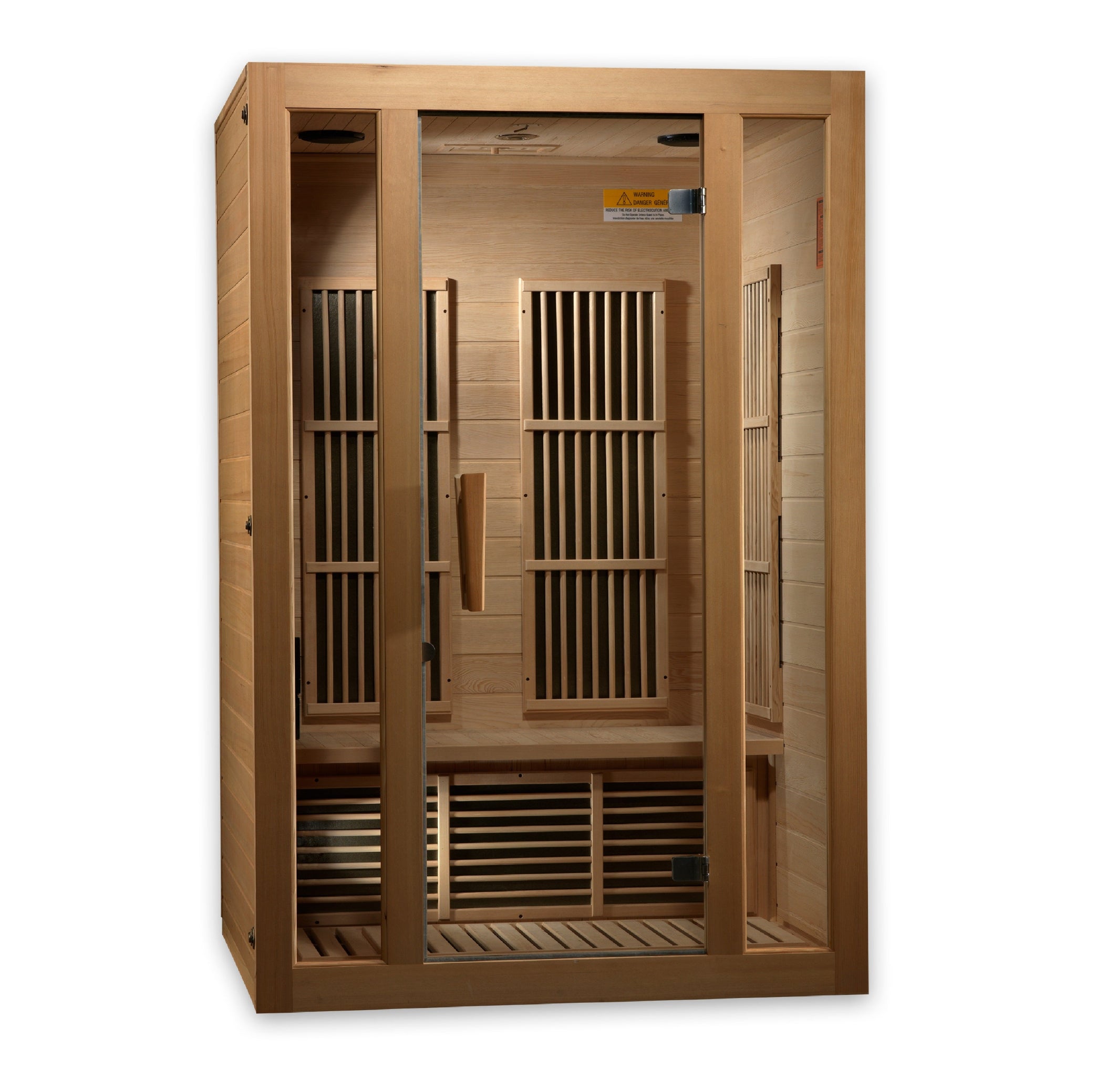 Golden Designs Maxxus "Seattle" 2 Person Low EMF FAR IR Sauna (MX-J206-01)