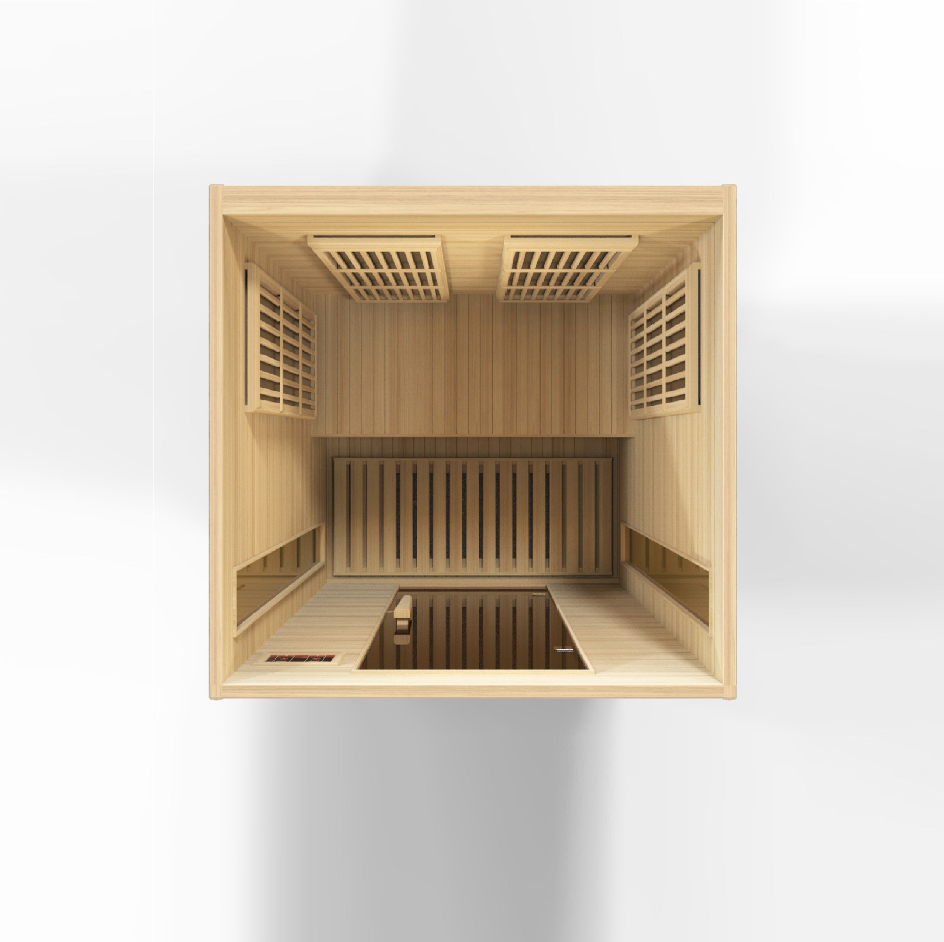 Golden Designs Maxxus 2 Person Low EMF FAR IR Sauna (MX-K206-01)