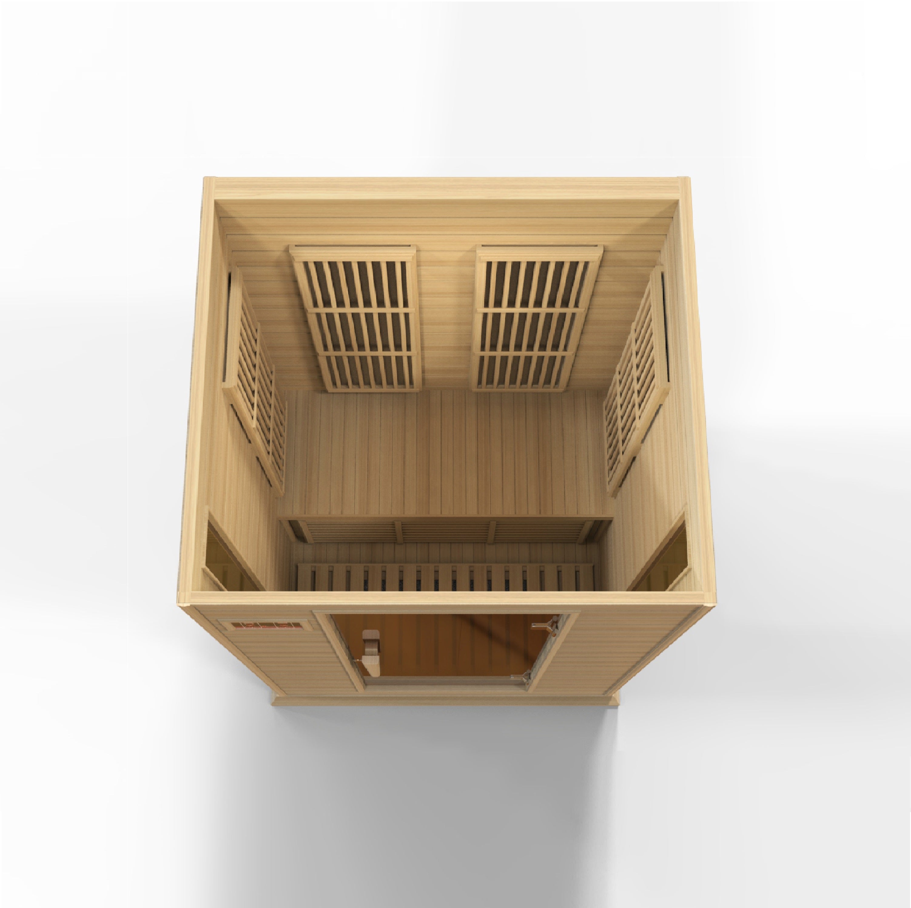 Golden Designs Maxxus 2 Person Low EMF FAR IR Sauna (MX-K206-01)