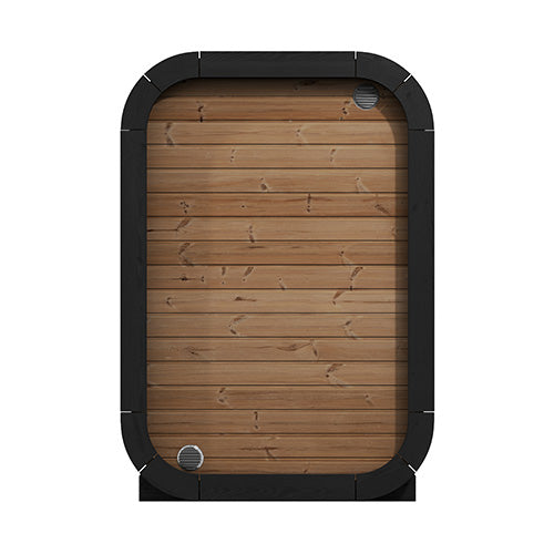 SaunaLife Model CL3G 2 Person Cube-Series Outdoor Sauna Kit