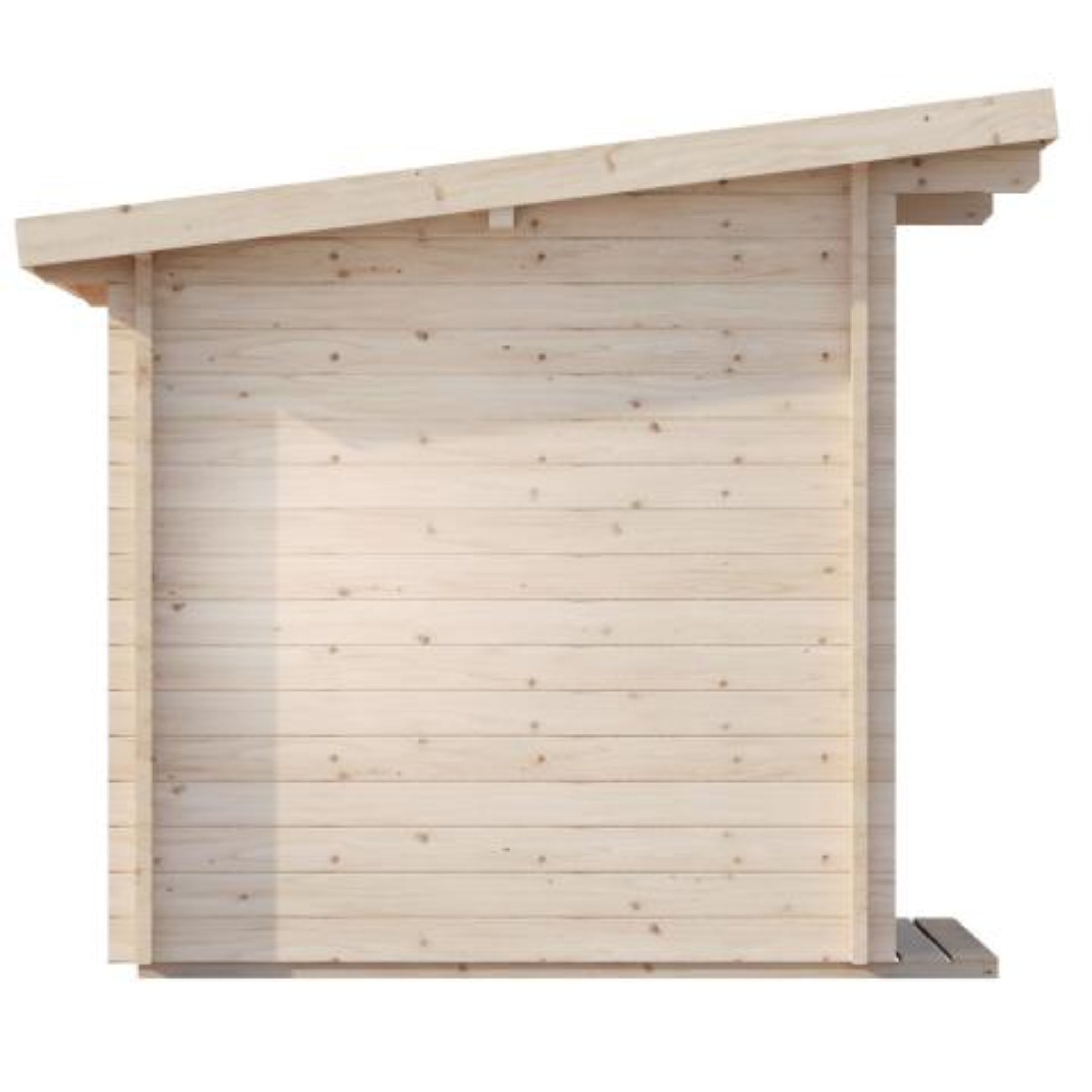 SaunaLife Model G4 6-Person Garden Series Outdoor Home Sauna Kit