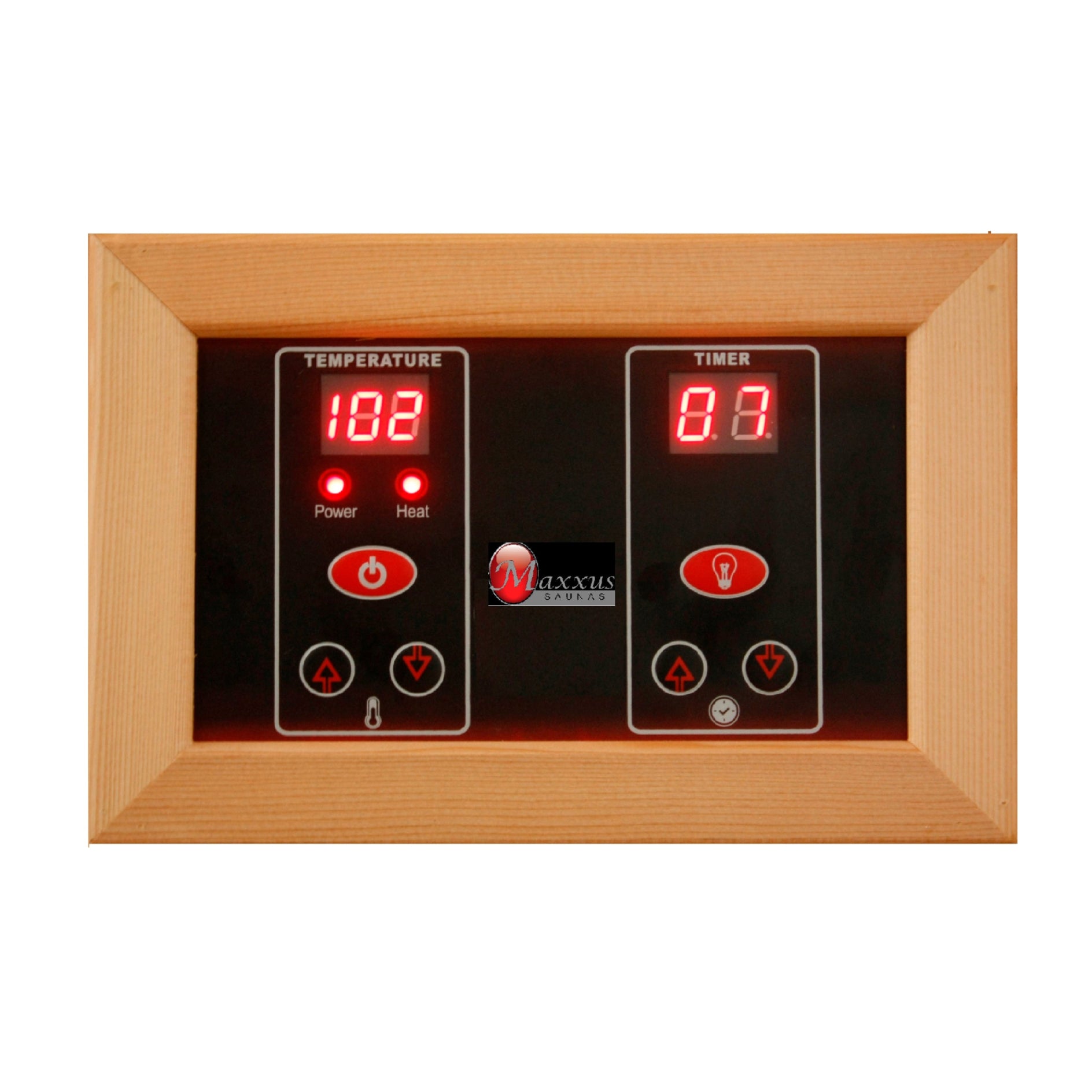 Golden Designs Maxxus "Seattle" 2 Person Low EMF FAR IR Sauna (MX-J206-01)