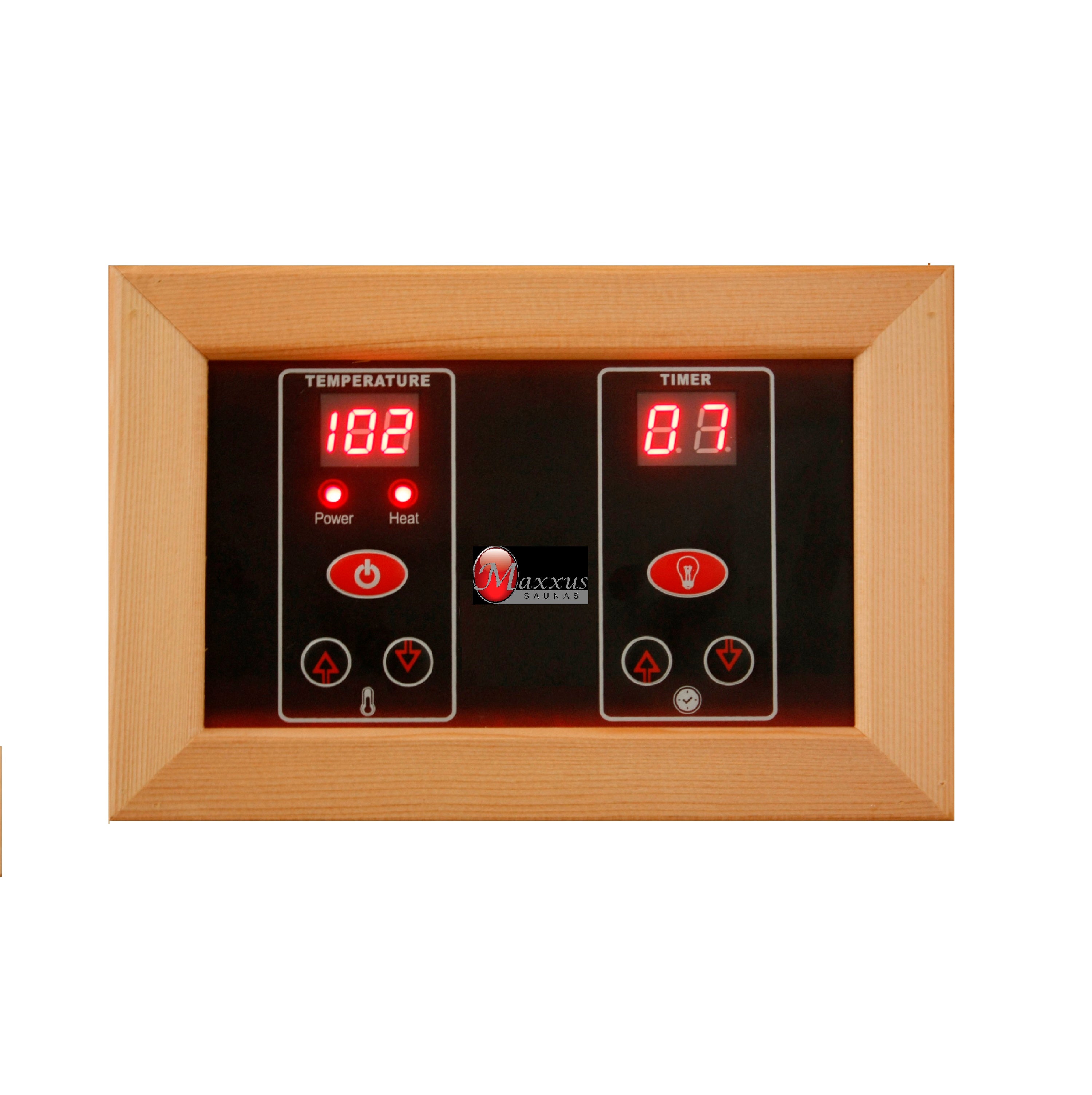Golden Designs Maxxus Bellevue 3 Person Low EMF FAR IR Sauna (MX-J306-01)