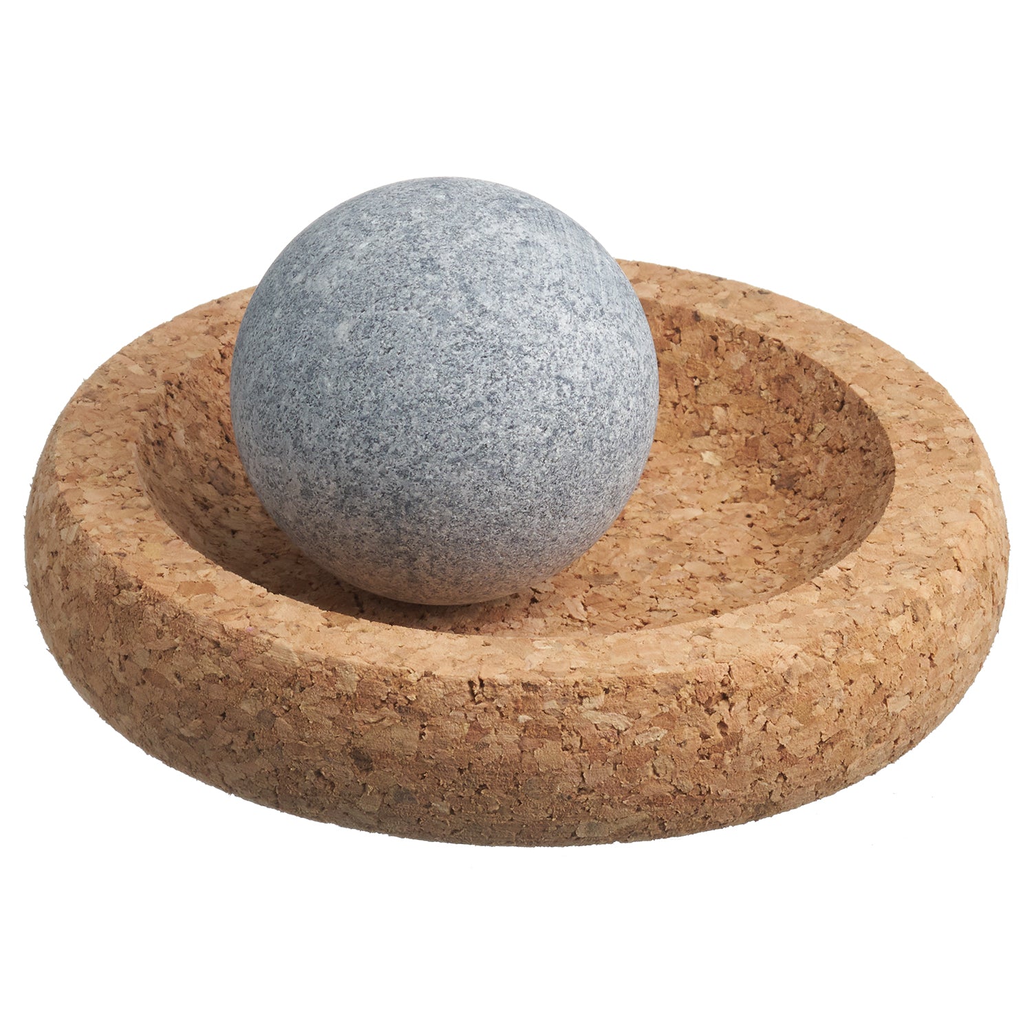 Hukka Mini SoleJoy 1 Massage Ball with Natural Cork Base Round