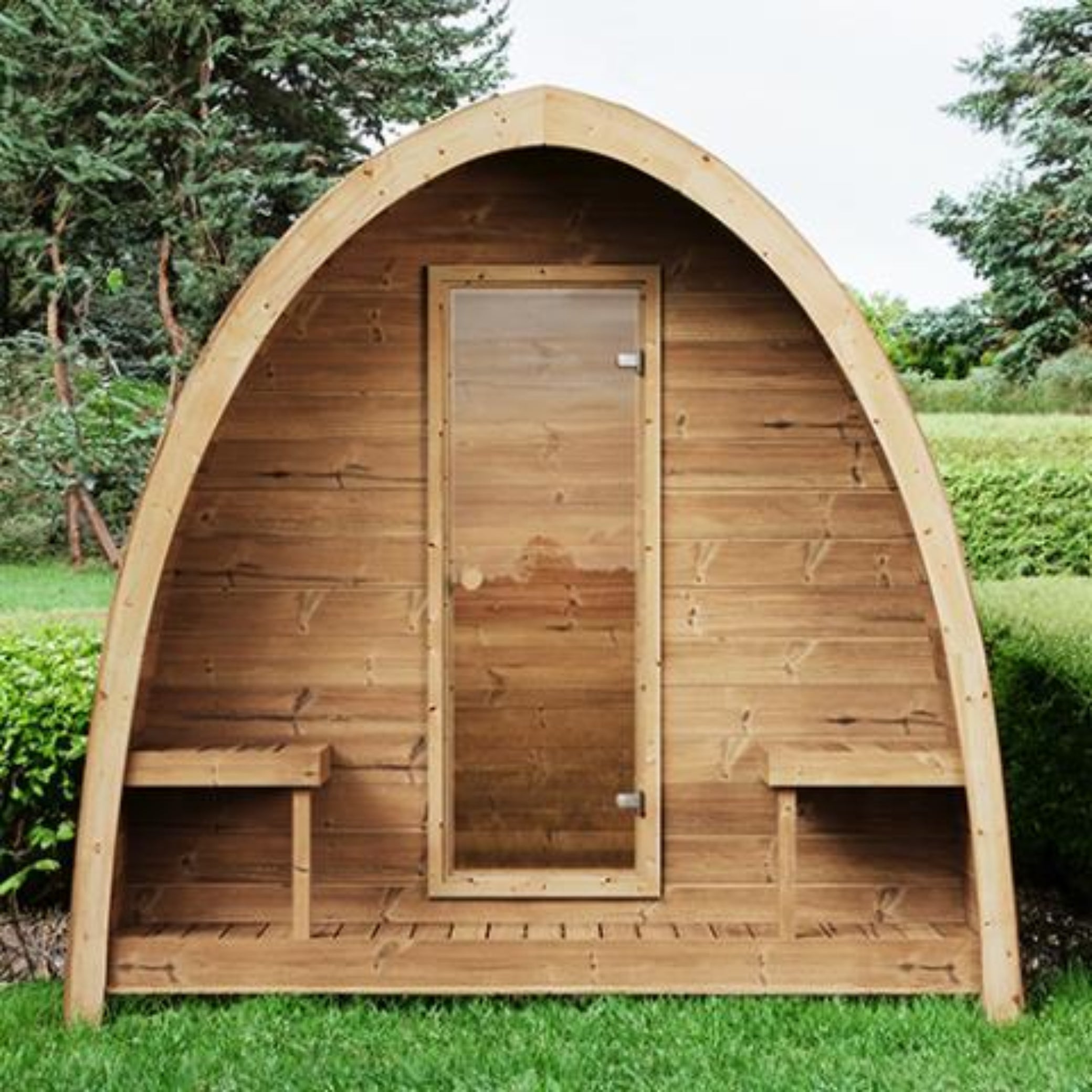 SaunaLife Model G3 6-person Outdoor Home Sauna Kit