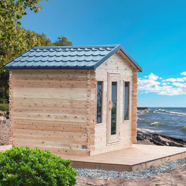 Dundalk Leisure Canadian Timber Georgian Cabin Sauna CTC88E