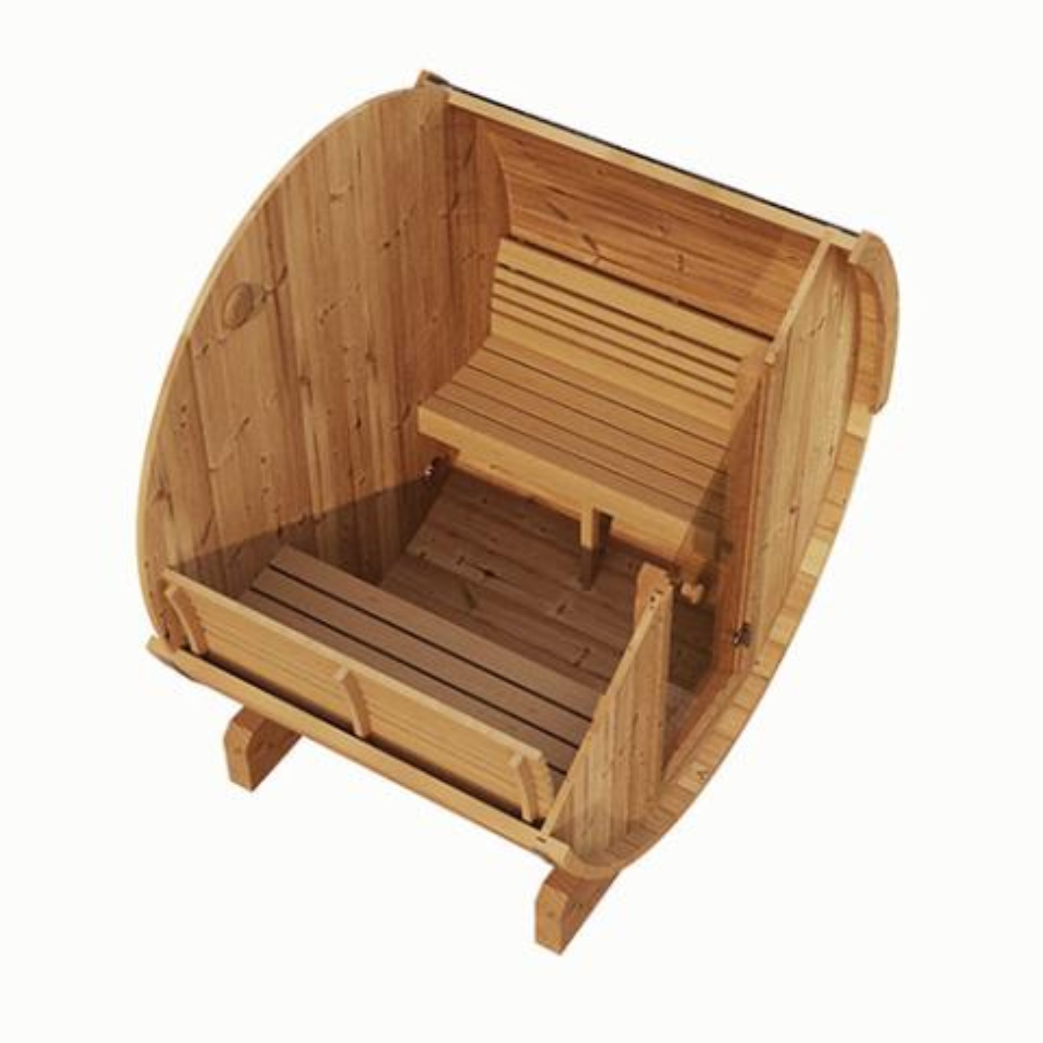 SaunaLife Model E6 3 Person Barrel Sauna