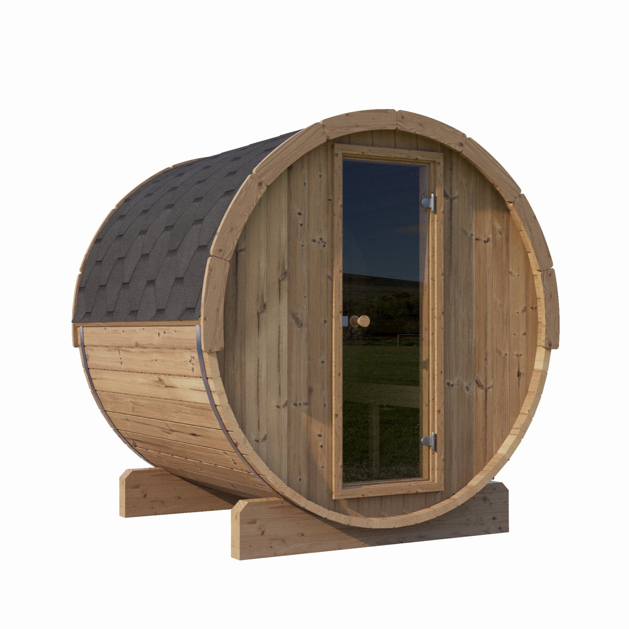 SaunaLife Model E7 4 Person Sauna Barrel
