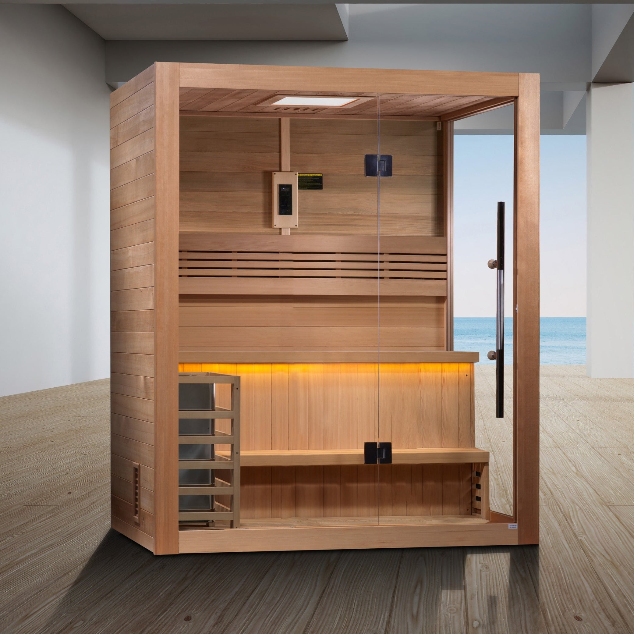 Golden Designs Hanko 2-3 Person Traditional Sauna (GDI-7202-01)