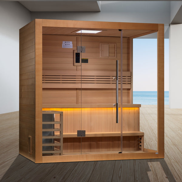 Golden Designs Forssa 3-4 Person Traditional Sauna (GDI-7203-01)