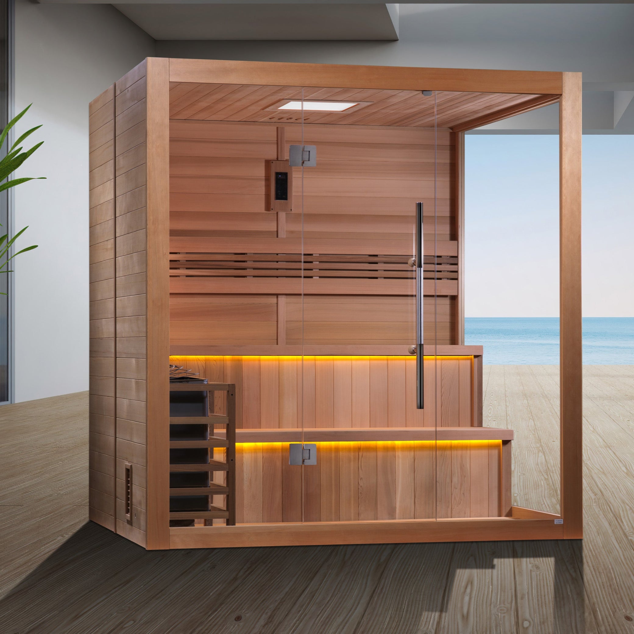 Golden Designs Kuusamo 6 Person Traditional Sauna (GDI-7206-01)