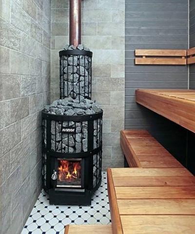 Harvia Legend Series 16.0kW Wood Sauna Stove w/ext feed