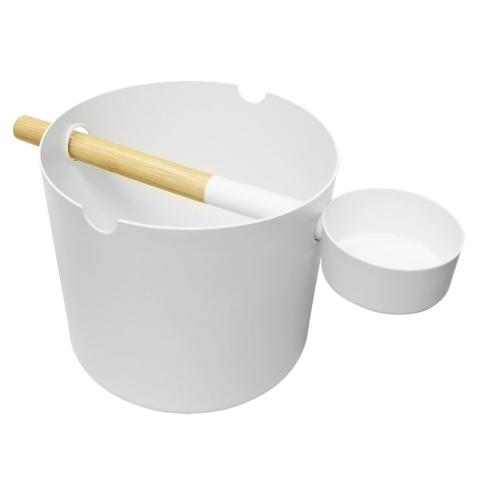 KOLO 1 Galloon Sauna Bucket and Ladle Set