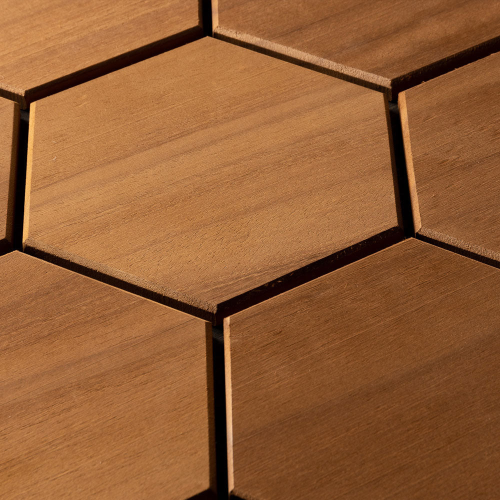 EmotionWood Thermo-Abachi Promenade XL Wall Panel