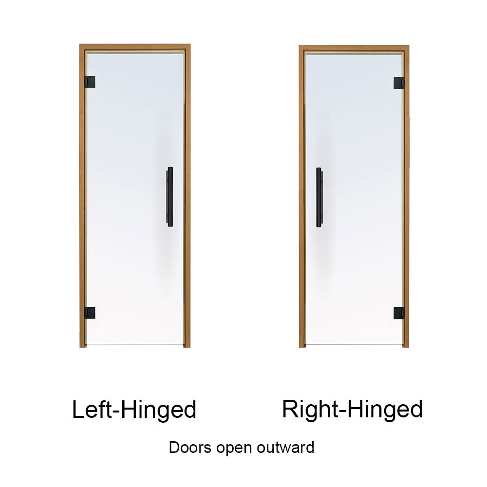 PROSAUNAS Prehung 24x80 Thermo-Aspen Sauna Door