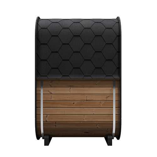 SaunaLife Model CL3G 2 Person Cube-Series Outdoor Sauna Kit